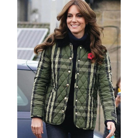 Kate Middleton Barbour Quilted Jacket