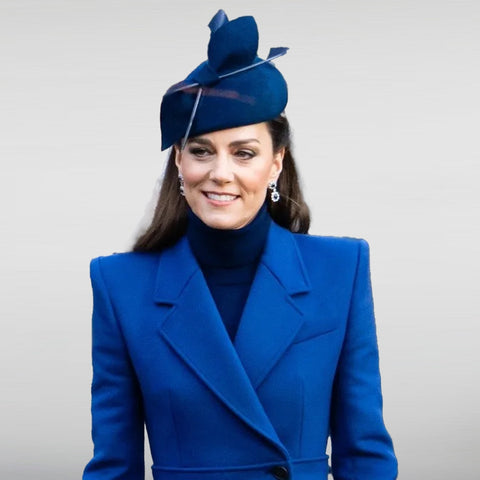 Kate Middleton Blue Coat