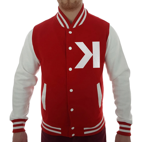 Kavinsky Electro Red and White Jacket