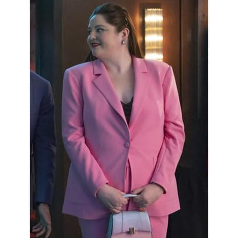 Kayla Hacks Best Moments Pink Blazer