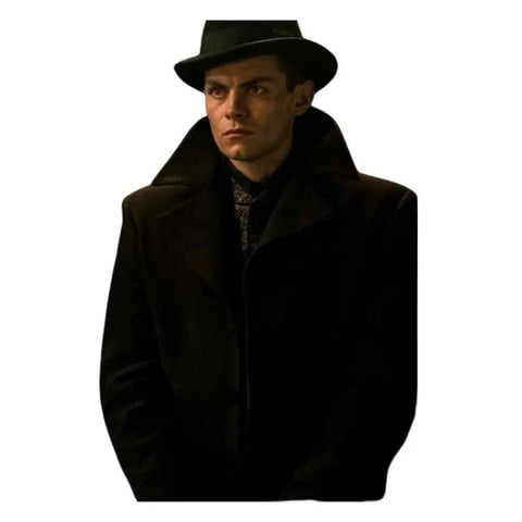 Freddy Carter Black Trench Coat