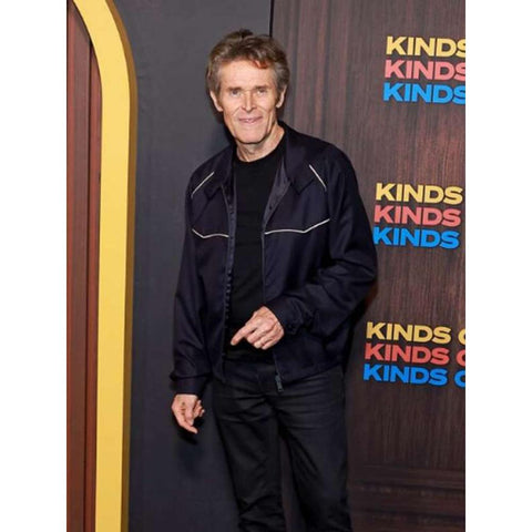 Willem Dafoe Kinds Of Kindness Black Jacket