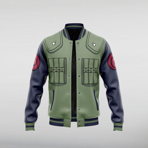 Konoha Jonin Naruto Varsity Jacket