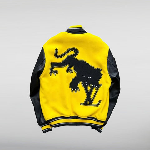 LV Varsity Jacket Yellow