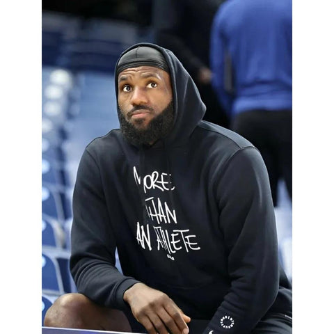 Nike X Un Lebron James More Than An Athlete Hoodie