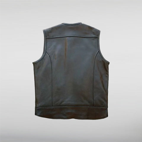 MC Club Leather Vest