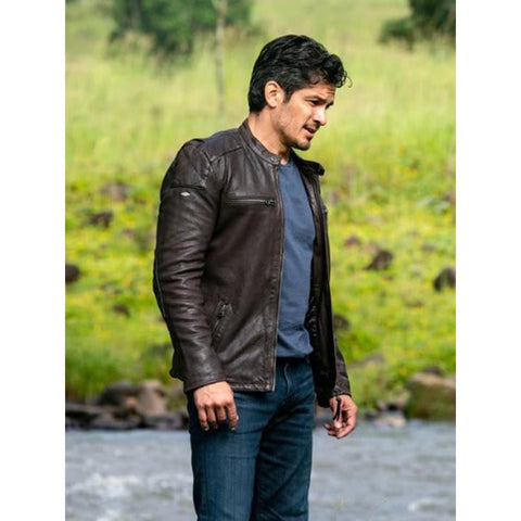 Levi Delgado Black Leather Jacket