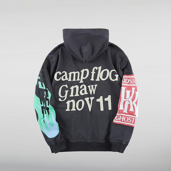 Lucky Me I See Ghost Hoodie back