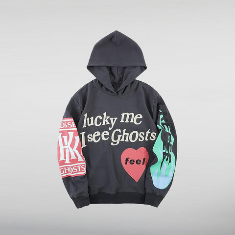 Lucky Me I See Ghost Hoodie