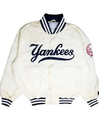 NEW YORK YANKEES VARSITY SATIN JACKET