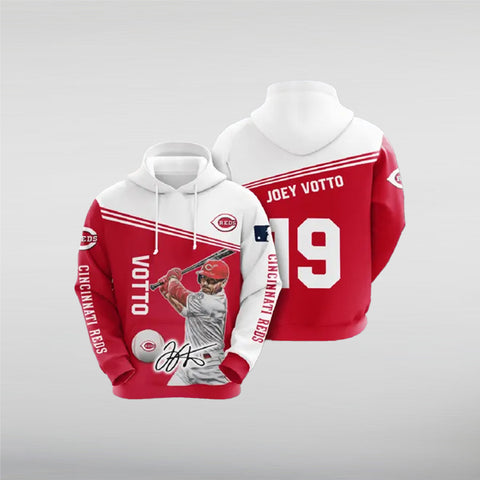 Cincinnati Reds 3D Hoodie