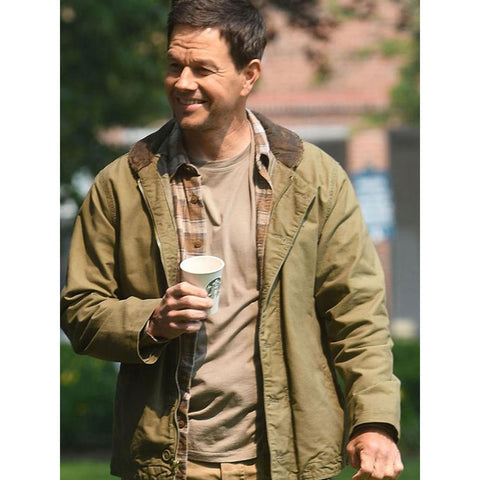 The Union Mark Wahlberg Green Cotton Jacket