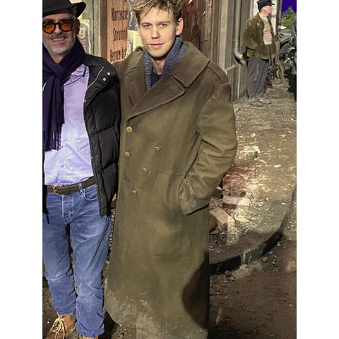 Austin Butler Green Coat