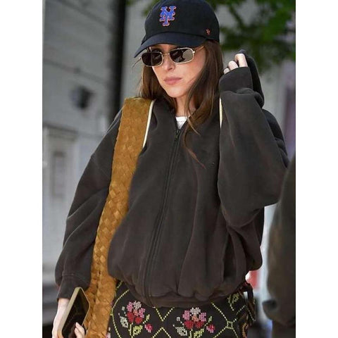 Dakota Johnson Materialists Black Hoodie