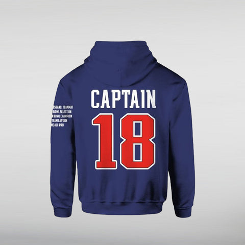 Matthew Slater Hoodie Back