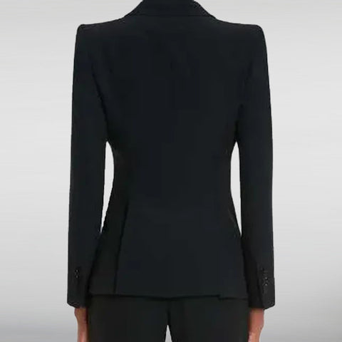 Fool Me Once 2024 Maya Stern Black Blazer back