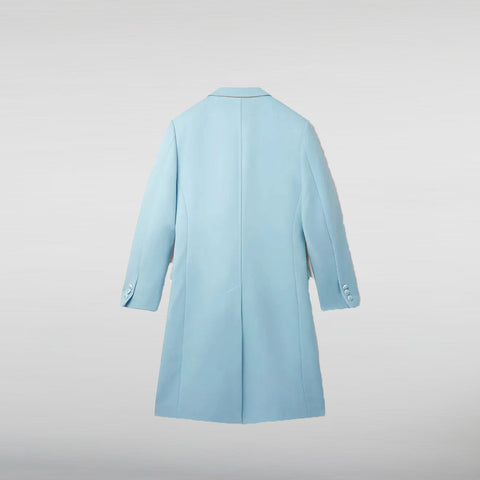 Men’s Baby Blue Double Breasted Coat