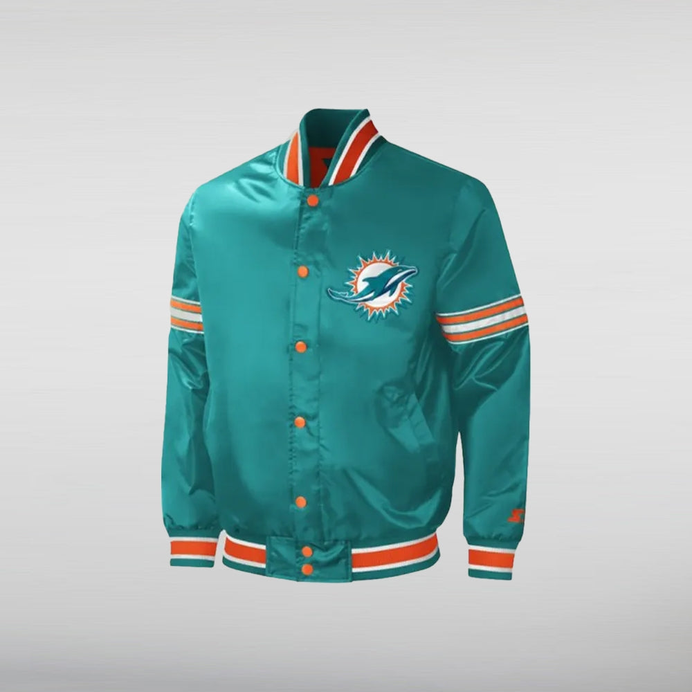 Miami Dolphins Vintage Varsity Jacket