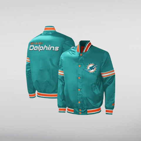 Miami Dolphins Vintage Varsity Jacket