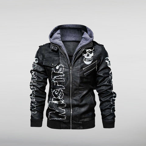 Misfits Black Leather Jacket