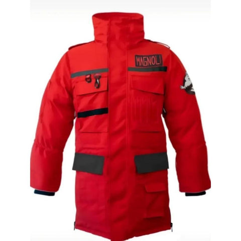 Ghostbusters Frozen Empire Red Jacket