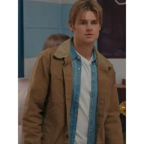 Cole Walter My Life With The Walter Boys S01 Brown Jacket