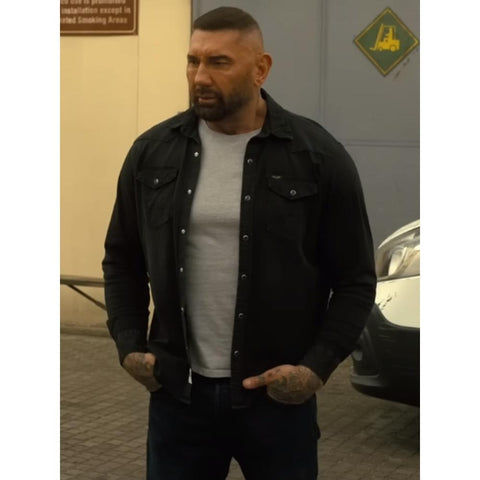 My Spy The Eternal City Dave Bautista Ethnicity Black Jacket