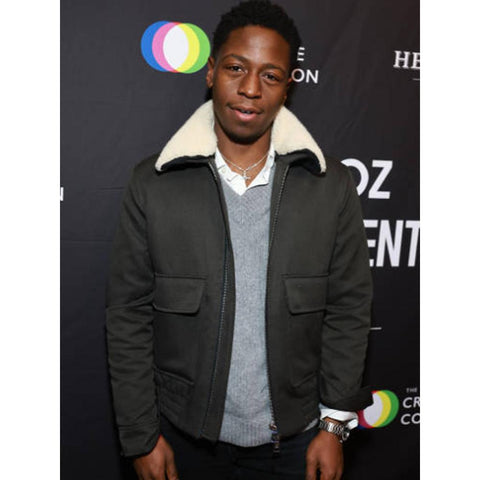 David Johnson Young Hollywood Black Jacket