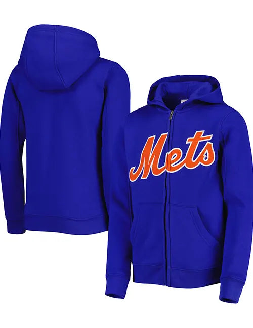 New York Mets Zipper Hoodie