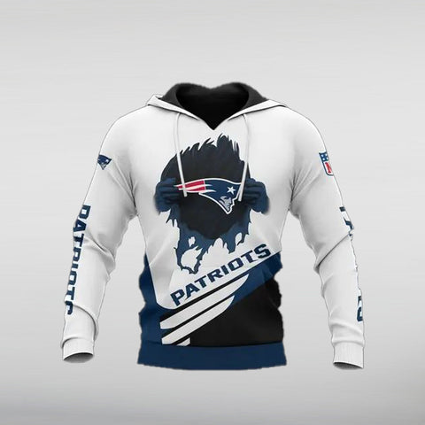 England Patriots Blue and White Jacket