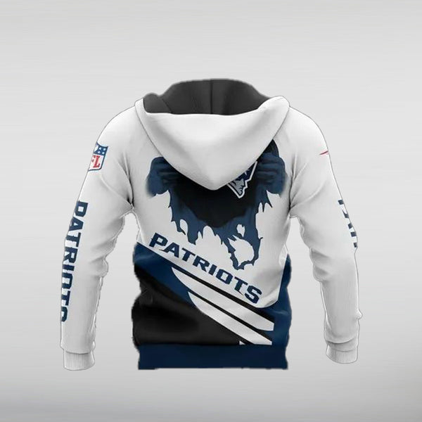 England Patriots Blue and White Jacket