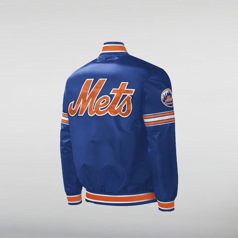 New York Mets Starter Jacket back