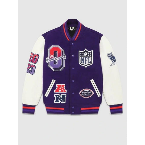 Ovo X Super Bowl Varsity Jacket