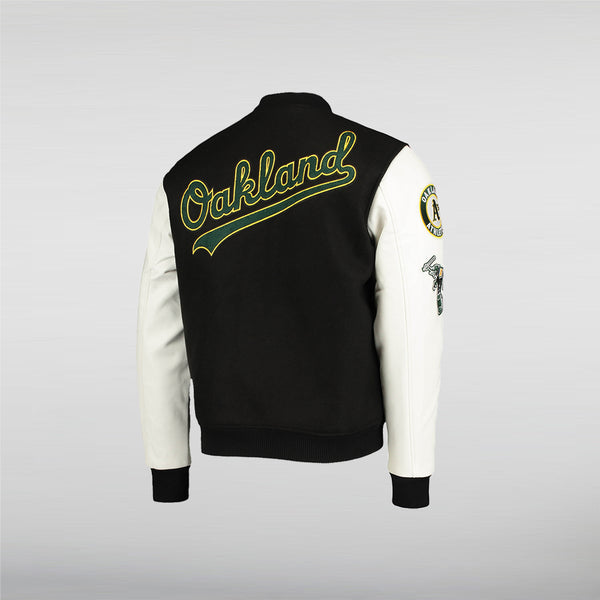 Oakland Athletics Varsity Jacket Back