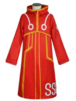 Red Hooded Monkey D Luffy Coat