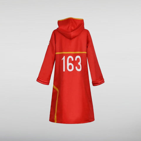 Red Hooded Monkey D Luffy Coat