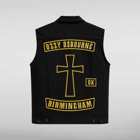 Ozzy Osbourne Denim Vest
