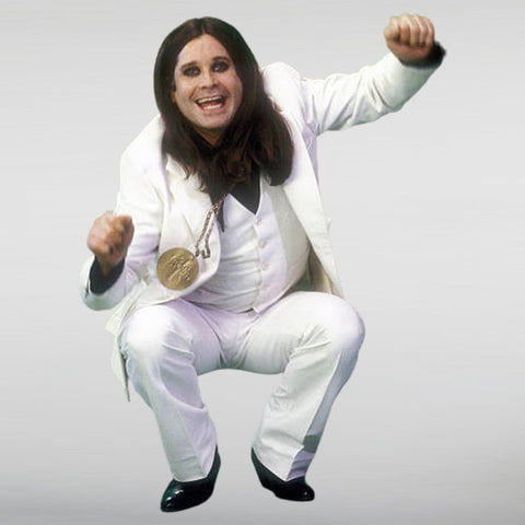 Ozzy Osbourne White Suit