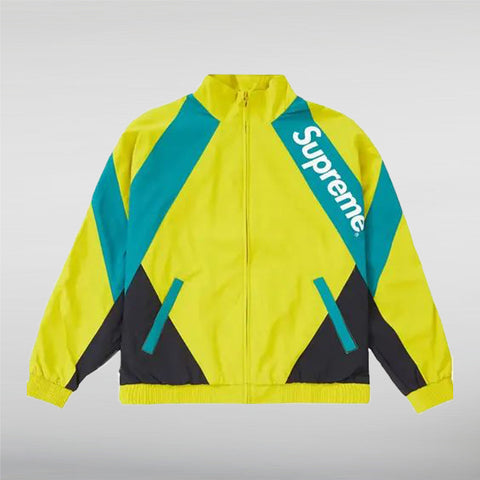 Paneled Supreme Track Zip Jacket