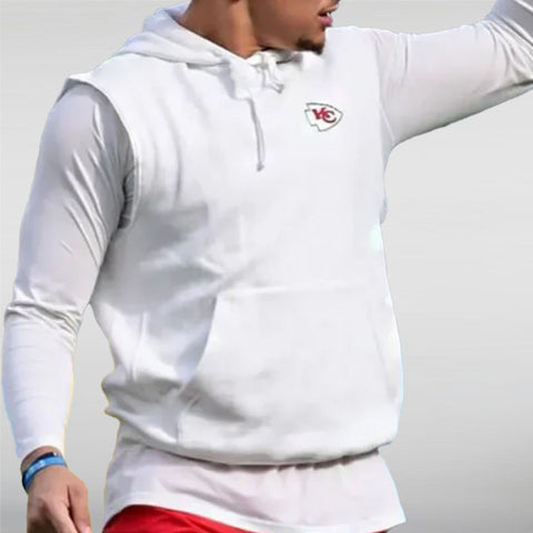 Patrick Mahomes White Hoodie