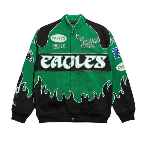 Philadelphia Eagles Racing Jacket