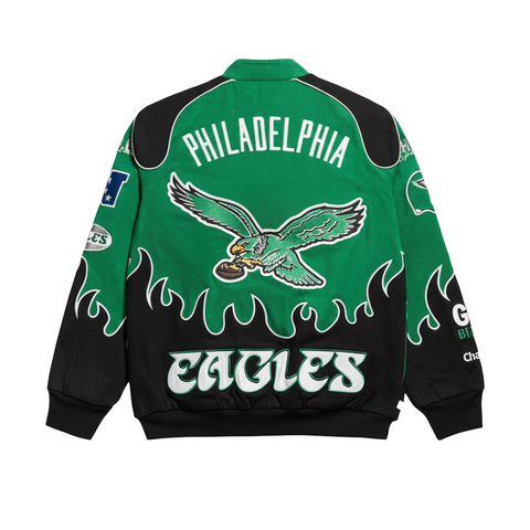 Philadelphia Eagles Racing Jacket