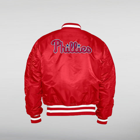 Philadelphia Phillies Bomber MA-1 Jacket