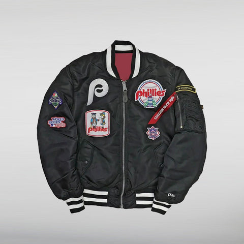 Philadelphia Phillies Bomber MA-1 Jacket