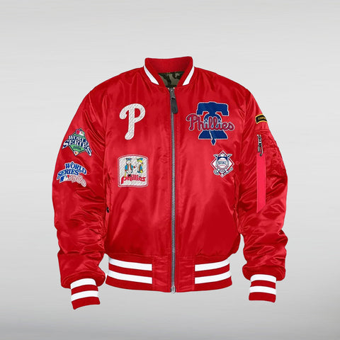 Philadelphia Phillies Bomber MA-1 Jacket