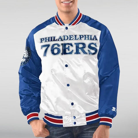 Philadelphia 76ers Renegade Satin Jacket