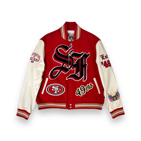 Jeff Hamilton 49ers Varsity Jacket