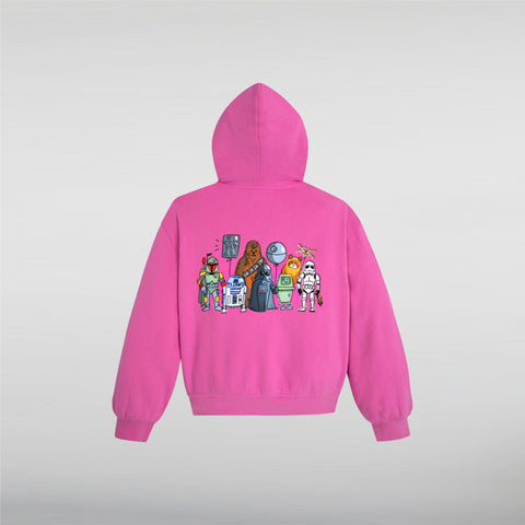 Pink Star Wars Hoodie