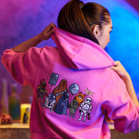 Pink Star Wars Hoodie