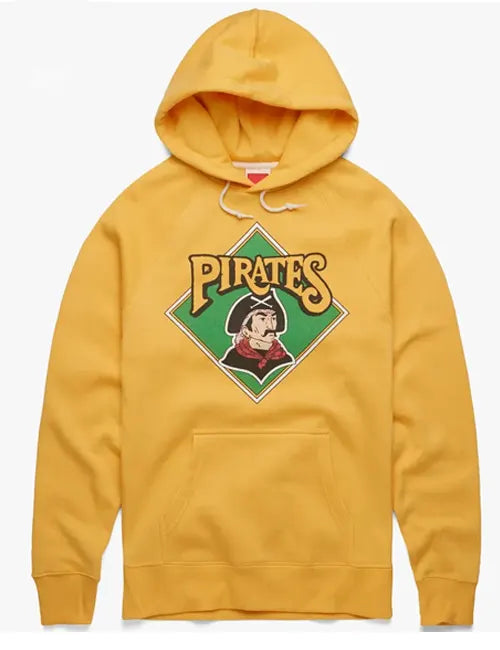 Pittsburgh Pirates Yellow Pullover Hoodie